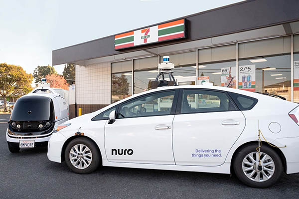 Nuro and 7-Eleven Launch Commercial Autonomous Delivery Service in California