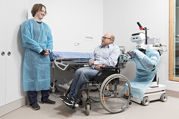 Touchlab Robot Has Haptic Perception, Could Help Reduce Spread of Hospital Infections