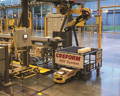 Creform donates AGVs to Alabama Industrial Training Center