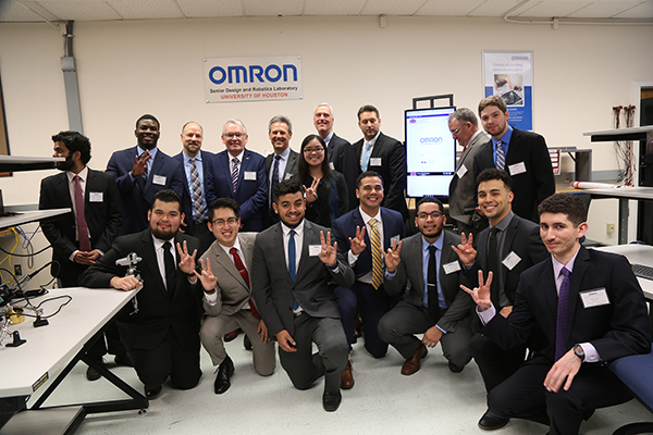 Omron Helps University of Houston Engineering Students Enhance Skills with New Design and Robotics Laboratory