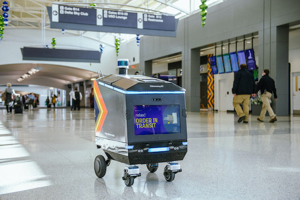 Ottonomy Expands Service Robot Rollout at CVG Airport for Contactless Deliveries