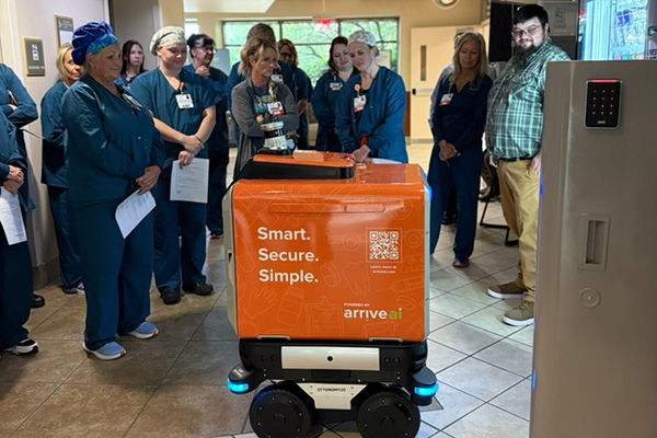 Ottonomy, Arrive AI partner to launch asynchronous robotic medical deliveries at Indiana hospital