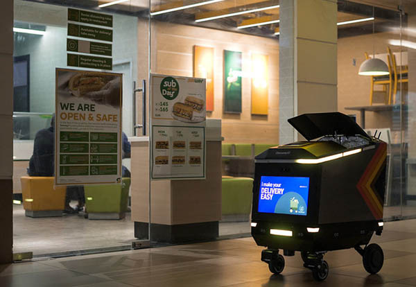 Ottonomy Develops Autonomous Robots for Indoor and Outdoor Deliveries