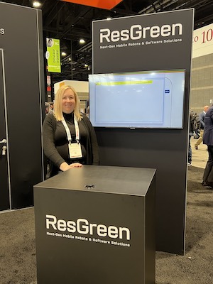 ResGreen showcases its industry-changing mobile robots