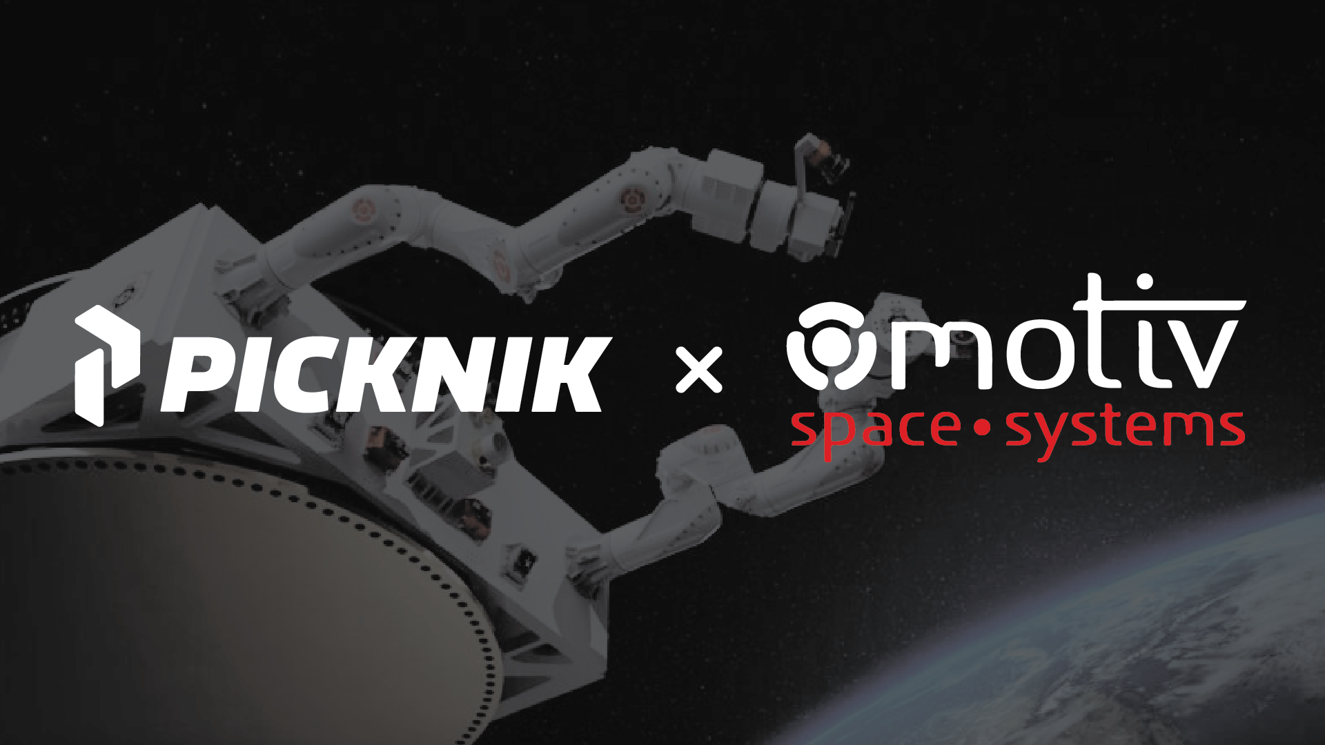 PickNik Robotics and Motiv Space Systems Partner to Develop Advanced Robot Arm Capabilities