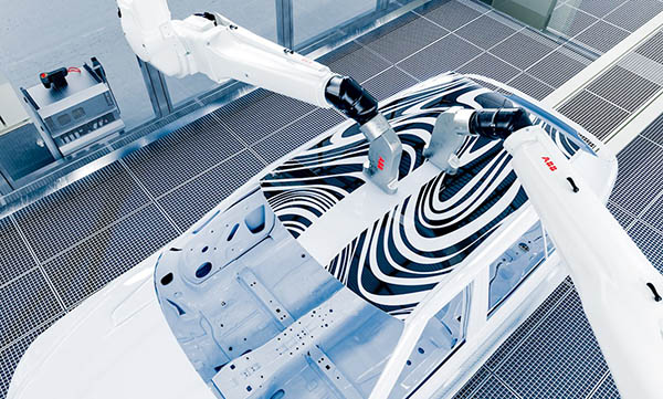 ABB PixelPaint Car Painting System Wins IERA 2021 Robotics Award