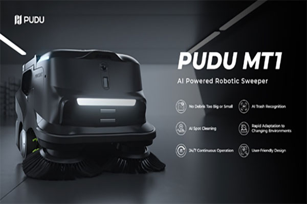 Pudu Robotics releases AI-powered MT1 industrial robotic sweeper