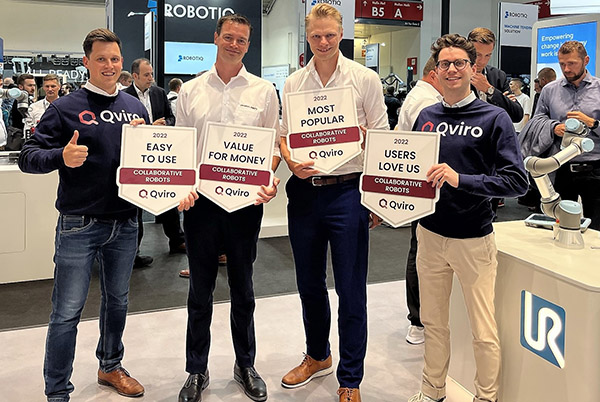 Qviro Announces 2023 Best Industrial Robotics and Vision Award Winners