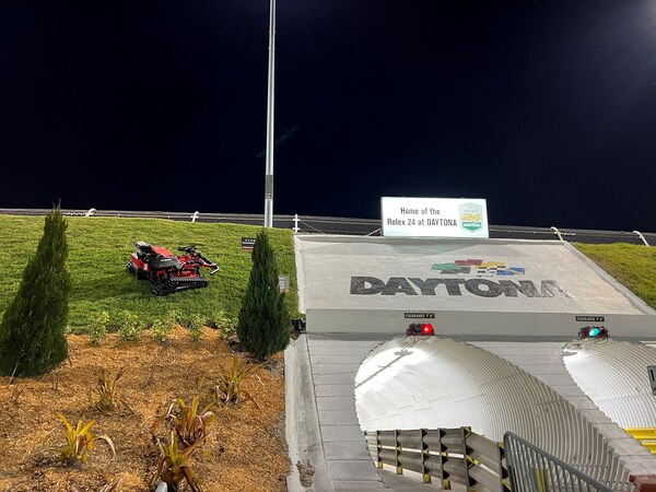 RC Mowers Is Off to the Races With Robotic Mowers at Daytona, Homestead-Miami, Talladega Speedways