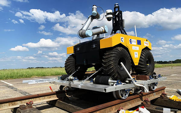 Network Rail, Cranfield University Use Clearpath Robot for Autonomous Rail Inspection and Repair