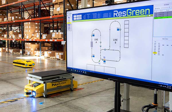 ResGreen Wins Automotive Supplier Contract for Mobile Robots and Software