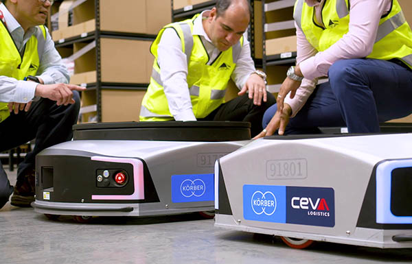 Körber Supply Chain Deploys Geek+ Mobile Robots for CEVA Logistics in Australia