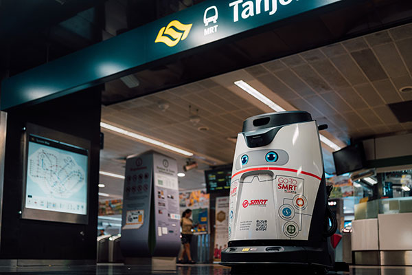 SIMPPLE Ltd. deploys 89 autonomous cleaning robots on three Singapore MRT lines