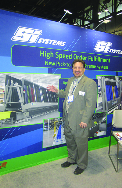 SI Systems’ new A-Frame dispenses to fill 2,200 orders per hour