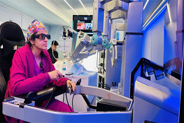 SS Innovations completes first robotic telesurgery performed from MantraM mobile robotic bus
