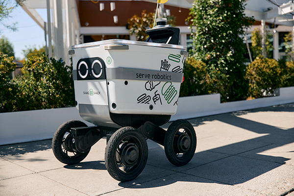 Serve Robotics, Shake Shack roll out autonomous robot food delivery via Uber Eats