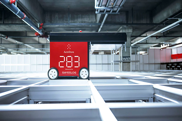 Swisslog’s SynQ powered AutoStore offering to automate Komatsu distribution center