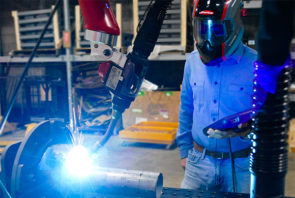 UR20 Cobot From Universal Robots Stretches Out to Welding at FABTECH 2023