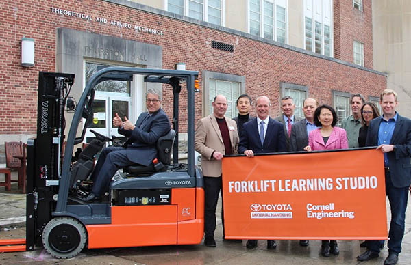 Toyota Material Handling Partners With Cornell Engineering on Forklift Learning Studio