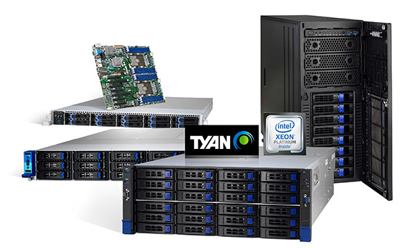 TYAN Refreshes Server Platforms with New 2nd-Gen Intel Xeon Scalable Processors