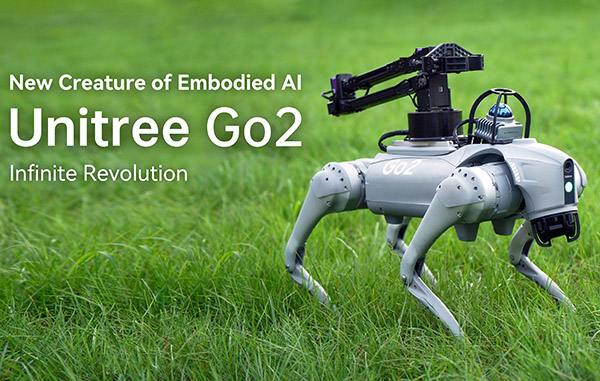 Unitree Introduces Quadruped Robot of Embodied AI, the Unitree Go2