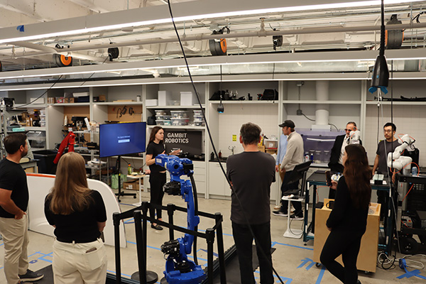 Viam showcases AI-powered robots in kitchen, sanding settings