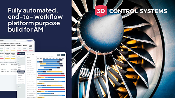 3D Control Systems Launches AI-Powered 3D Printing Workflow Management Software