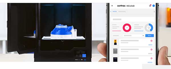 Zortrax Debuts its inCloud 3D Printing Management System