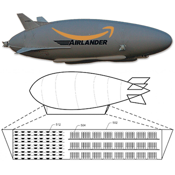 Amazon’s Drone Delivery from a Flying Warehouse