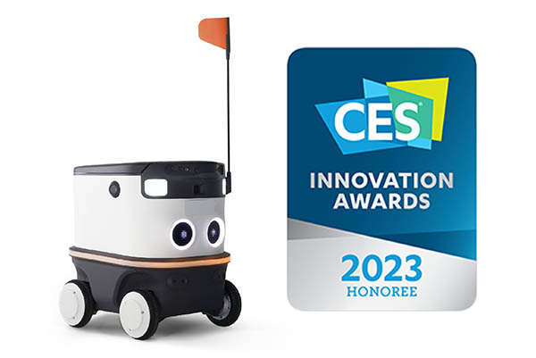 Neubility Given CES Innovation Award for Delivery Robot Neubie