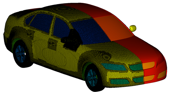 Use of CF-MESH+ and OpenFOAM Helps Solve Turbulent Flow Simulation Around DrivAer Vehicle