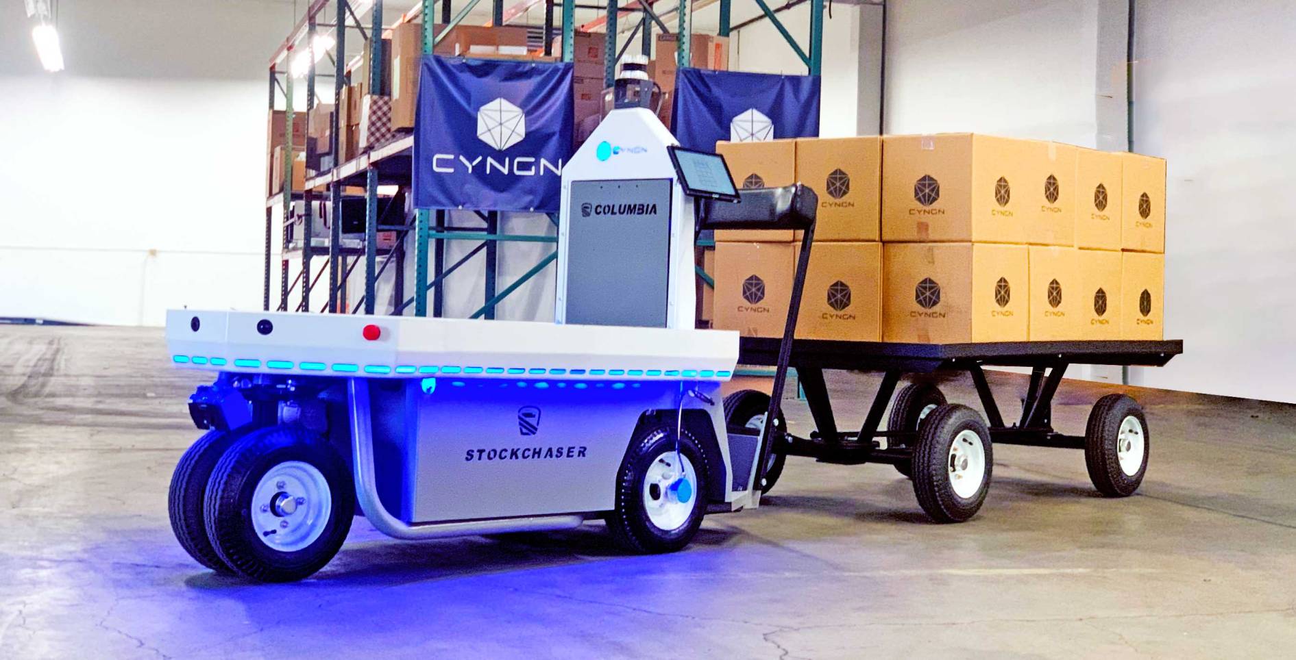 Ouster Demos REV7 Sensor Using Cyngn DriveMod Platform at CES 2023