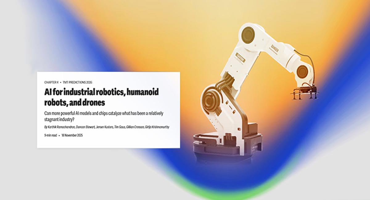 Deloitte: Robotics will reach a turning point with AI autonomy in 2026