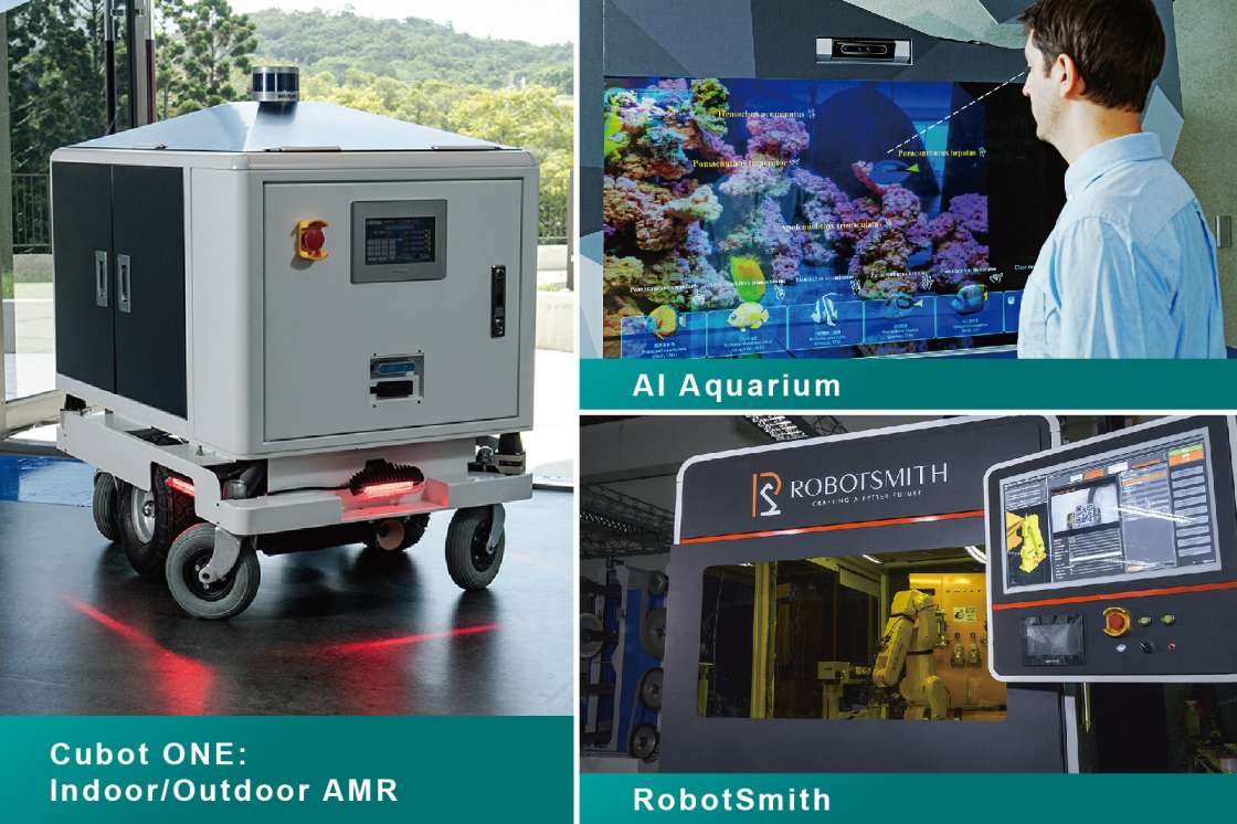 ITRI Introduces Delivery Robot, Metal Working Robot at CES 2023