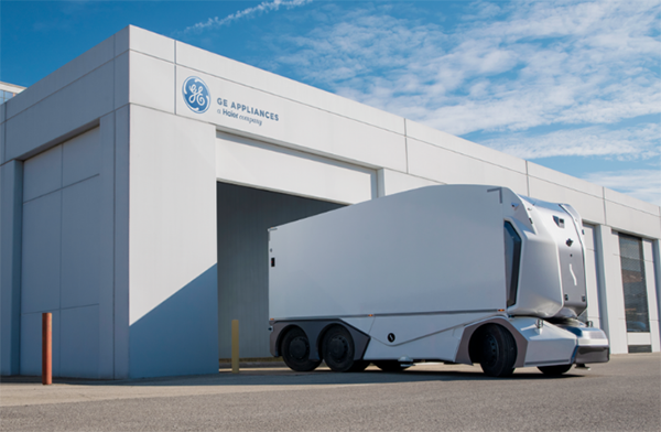 Einride and GE Appliances Announce First Electric, Autonomous Truck Fleet in the U.S.