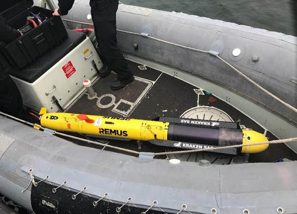 Kraken Completes Robotics as a Service Contract for Royal Canadian Navy