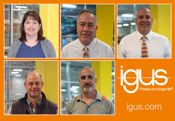 igus Expands North American Leadership Team, Names Five New Vice Presidents