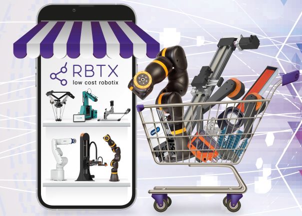 RBTX Online Marketplace 2.0 Designed to Further Ease Robotics Development