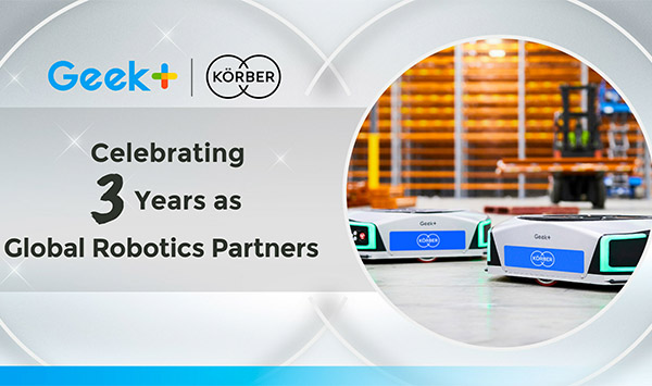 Korber Supply Chain and Geek+ Celebrate Third Anniversary of Strategic Partnership