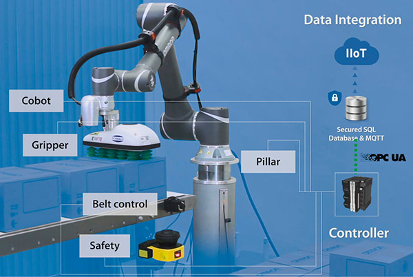 Jet Automation Partners with Omron to Develop Cobot Palletizing System