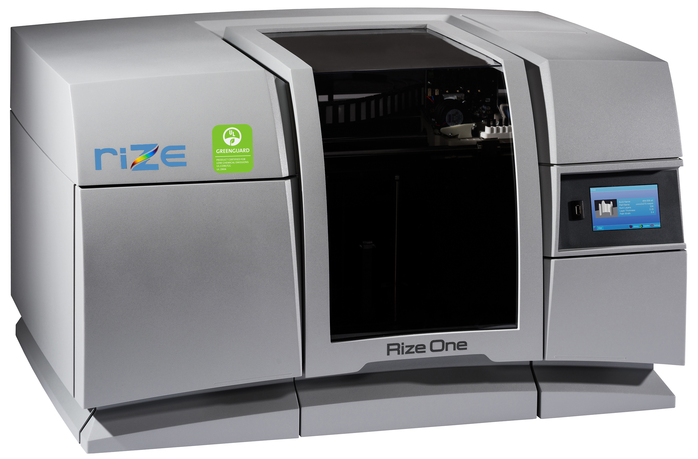 RIZE Scores Safety Certification for Industrial 3D Printer