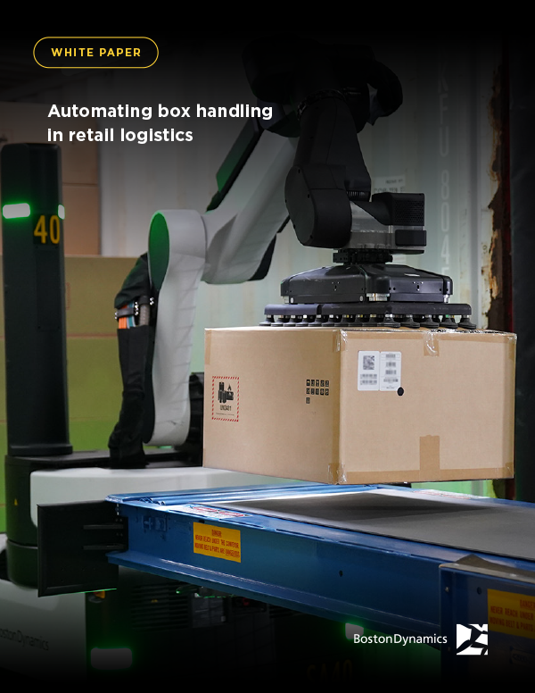 Retail Logistics: Predictable Unloading with Boston Dynamics