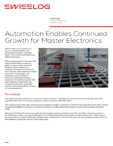 Boost Warehouse Efficiency with Swisslog’s…