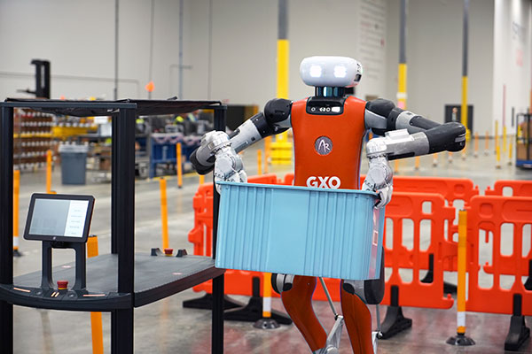 Agility Robotics signed commercial deployment agreements with both Schaeffler Group and GXO Logistics in 2024, building upon a proof-of-concept pilot at GXO’s Atlanta, Ga. warehouse for SPANX the prior year. Digit - the Salem, Ore.-based company’s AI-powered bipedal humanoid mobile manipulation robot (MMR) - and Arc cloud-based fleet management software are being deployed through a robotics-as-a-service (RaaS) model. To help facilitate deployments, Agility also partnered with systems integrator Zion Solutions. Digit’s tote-handling capabilities were tested in collaboration with Amazon.