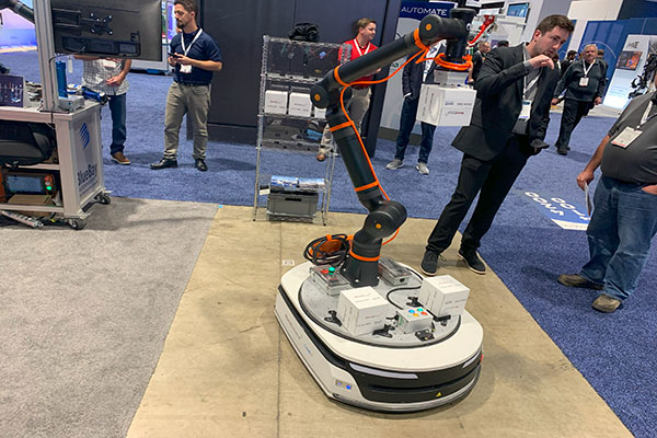 Denmark-based Kassow Robots showcased the new Edge Edition of its cobot line.