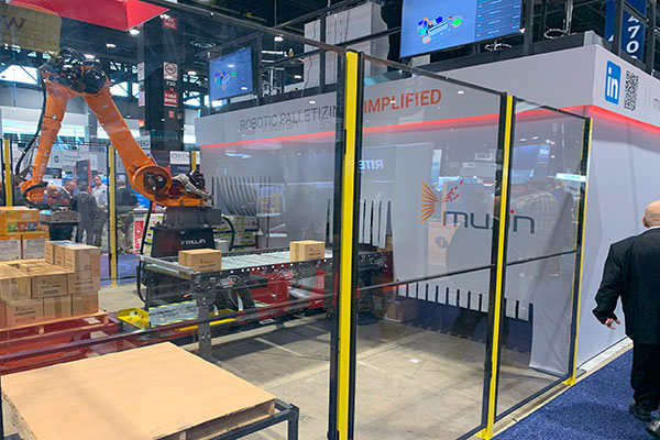 Mujin demonstrated new features in its MujinController user interface.