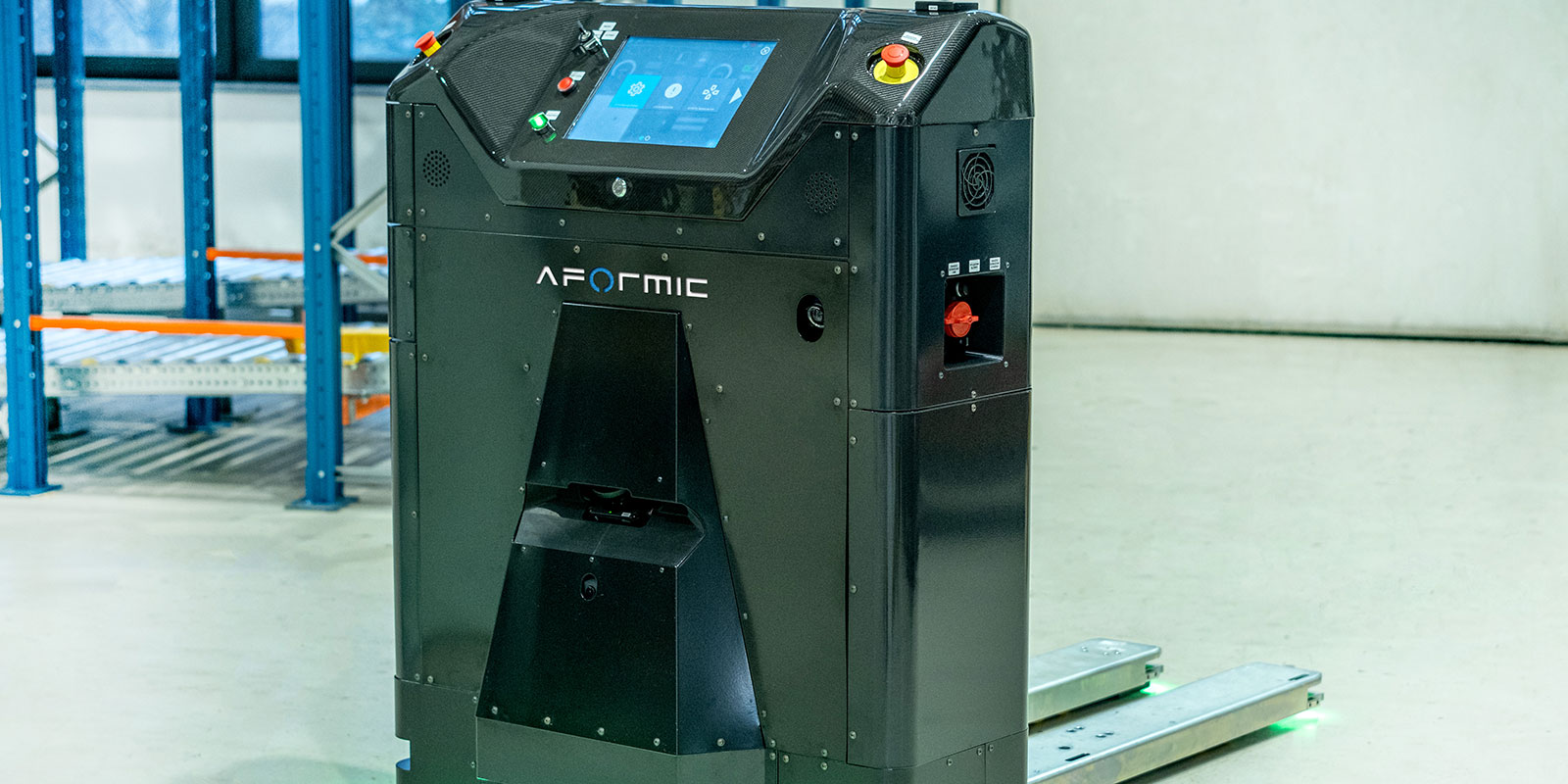 AFORMIC will present its latest F-series AMRs, including the newest version of the FL2 AMR Pallet Jack for agile pallet transport. A key feature of the FL2 AMR is its omnidirectional drive system, which enables smooth movement in any direction - including sideways and diagonally. The robot autonomously detects and lifts palletized loads of up to 1,500 kg (3,300 lbs) from ground level, then transports them at speeds of up to 1.5 m/s (5 ft/s). The FL2 AMR is equipped with advanced safety systems, including low-clearance obstacle detection that identifies hazards such as the forks of forklifts and pallet jacks. Additionally, a built-in 3D camera enables the robot to factor in load height within its safety zones, significantly reducing the risk of collisions and damage. These capabilities allow the FL2 to navigate tight industrial spaces with exceptional precision and flexibility, efficiently avoiding obstacles. AFORMIC, Booth 6607