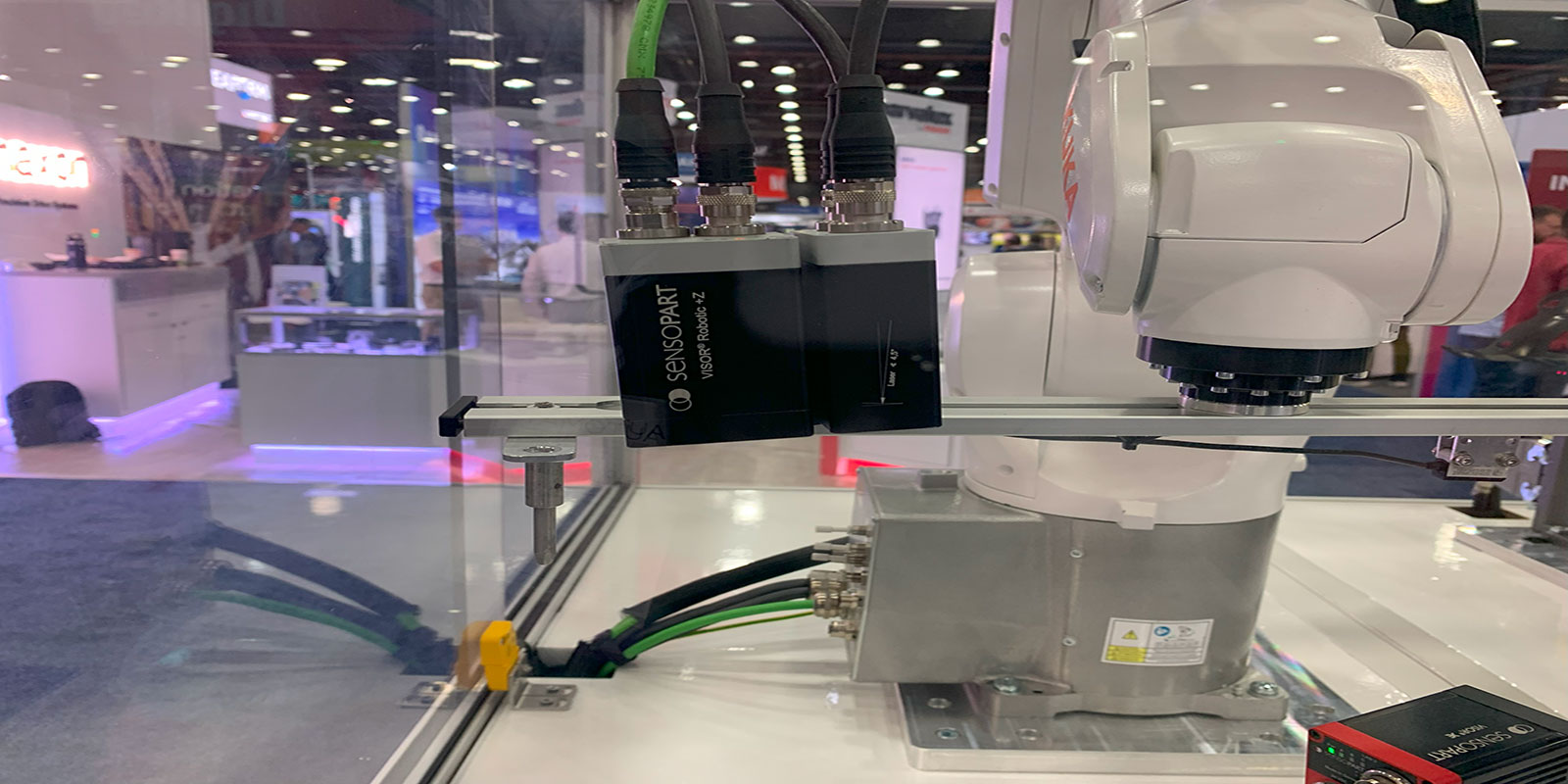 Sensopart USA highlighted the new VISOR XE series of robotic machine vision sensors.