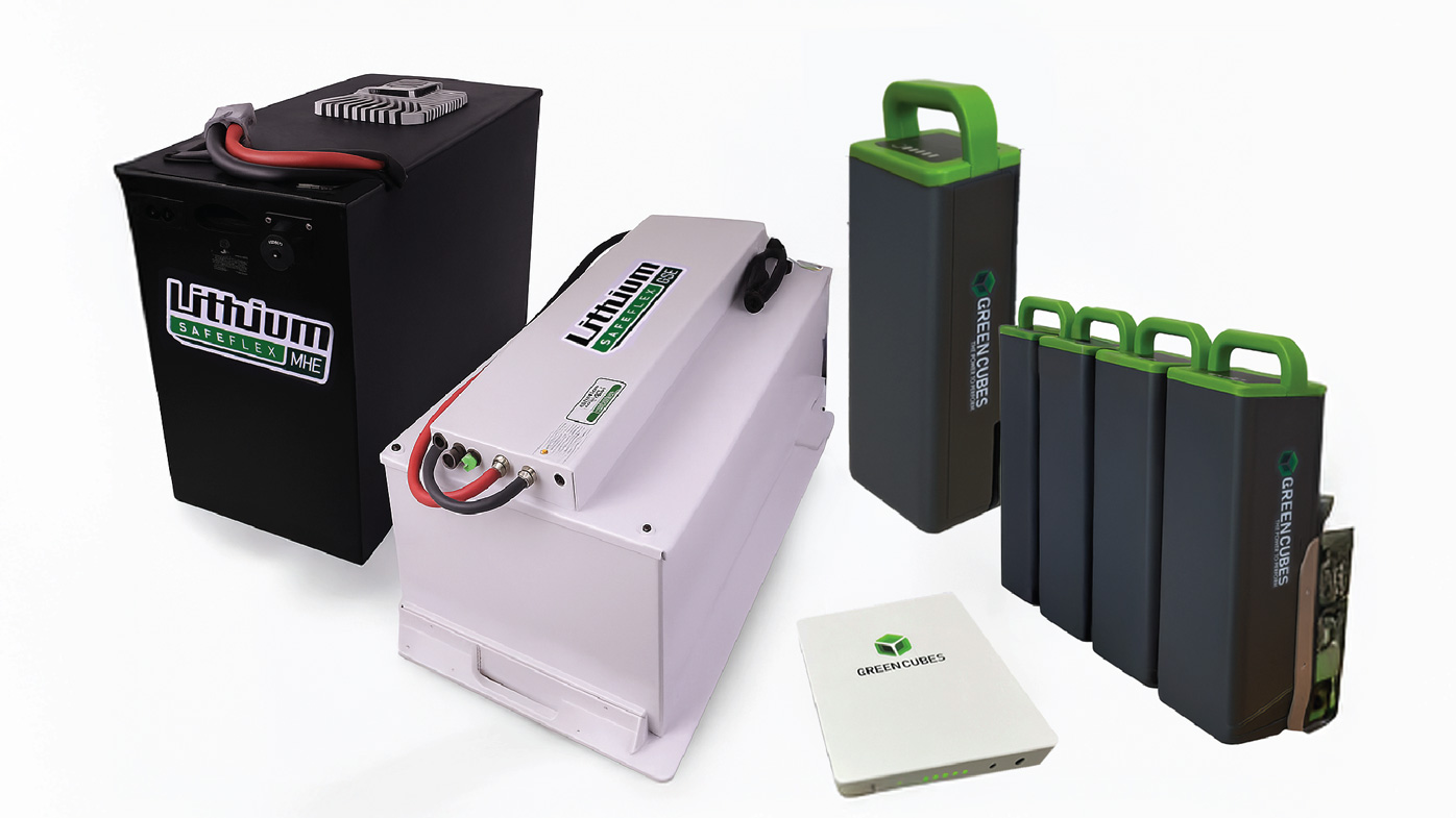 Green Cubes Technology’s Lithium SAFEFlex batteries bring a host of advantages to AGVs and AMRs, ensuring they meet the high demands of industrial automation with efficiency and reliability. Green Cubes Industrial Swappable batteries are durable, reliable and longer-lasting than traditional lead acid batteries. They feature a Battery Management System that prevents overcharging and undercharging. The Lithium Iron Phosphate (LFP) chemistry in Green Cubes’ AMR lithium batteries ensure enhanced safety. This chemistry reduces the risk of overheating, a crucial feature for AMRs operating in diverse settings. The energy density of Industrial Swappable AMR batteries offers more energy storage without added bulk, allowing AMRs to operate more efficiently and carry heavier loads. Each Industrial Swappable battery is constructed with high-quality, UL-approved components. The continuous monitoring by the Battery Management System ensures stable and reliable performance in all conditions. Green Cubes Technology, greencubes.com, Booth 3731