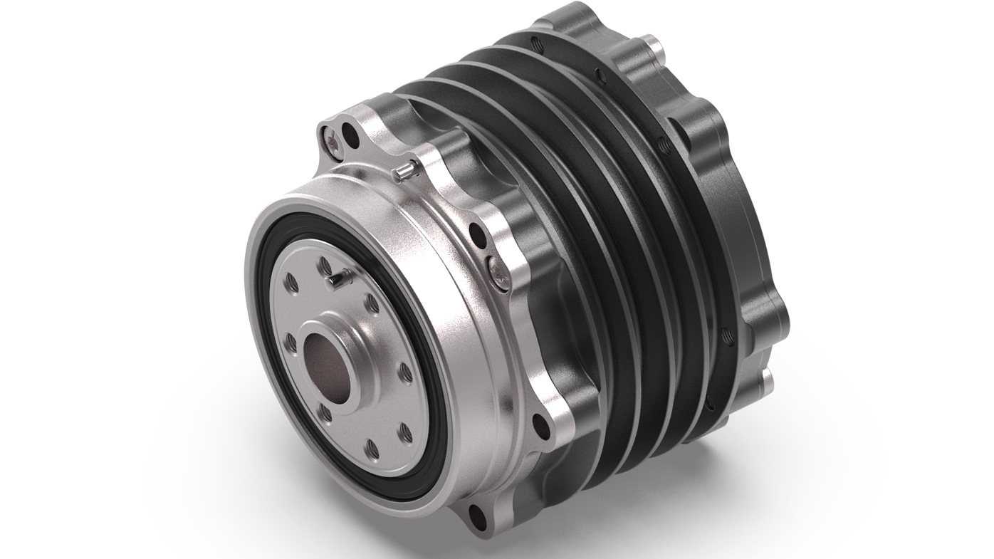 The High Efficiency Joint 90 (HEJ 90) from maxon is a fully integrated robotic joint designed specifically for dynamic, field‑deployed robotics. Rather than assembling motors, gearboxes, sensors and controllers as discrete components, the HEJ 90 integrates all subsystems into a single, compact, sealed unit optimized for continuous operation. At the core of the HEJ 90 is a high‑efficiency inrunner motor paired with a robust planetary gearbox and integrated power electronics. The result is a joint capable of delivering up to 140 Nm of actively controlled torque with joint speeds reaching 13 rad/s, while maintaining high overall system efficiency. This efficiency directly reduces thermal load - one of the limiting factors in legged and mobile robots operating near nominal torque for extended periods. The HEJ 90 is controlled via EtherCAT and supports multiple internal control topologies, allowing it to adapt to a wide range of robotic architectures. maxon, maxongroup.us, Booth 231